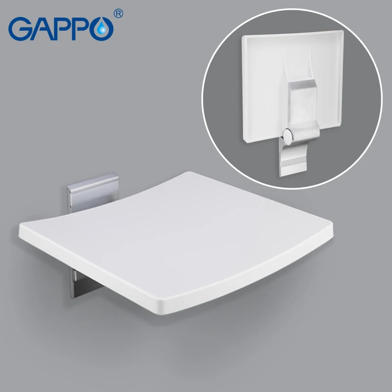 GAPPO настенные сиденья для душа складной стул, крепящийся к стене скамейка для ванной унитаз для ванной душ стул складной скамейка