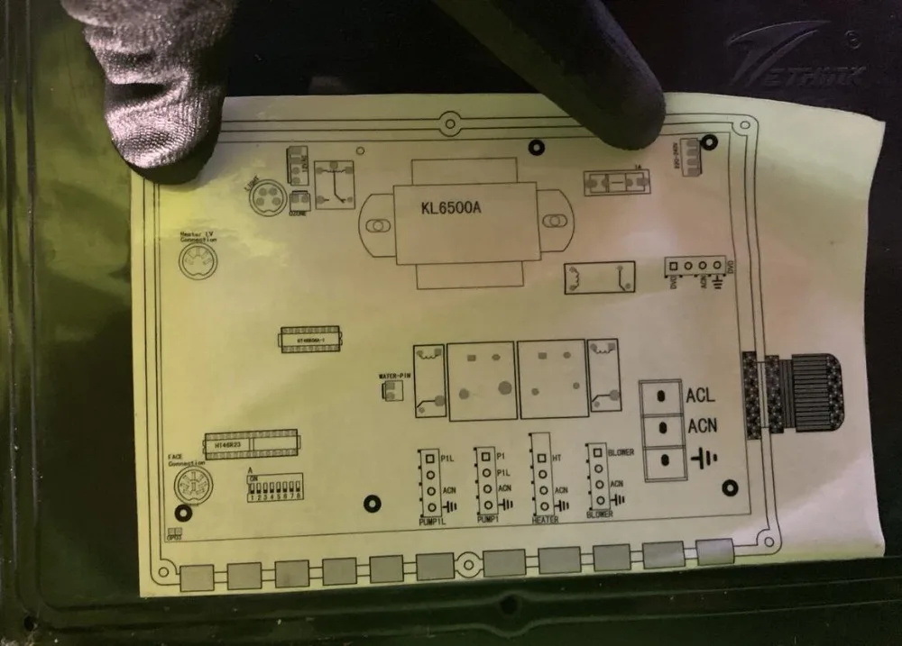 Блок контроллера Ethink KL6600A6 Fit KL6500A