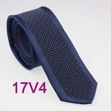 YIBEI Coachella Галстуки Темно-синий тонкий галстук Окаймленный серебряным золотом мелкий горошек тонкие галстуки 6 см шеи галстуки жаккардовые плетёные