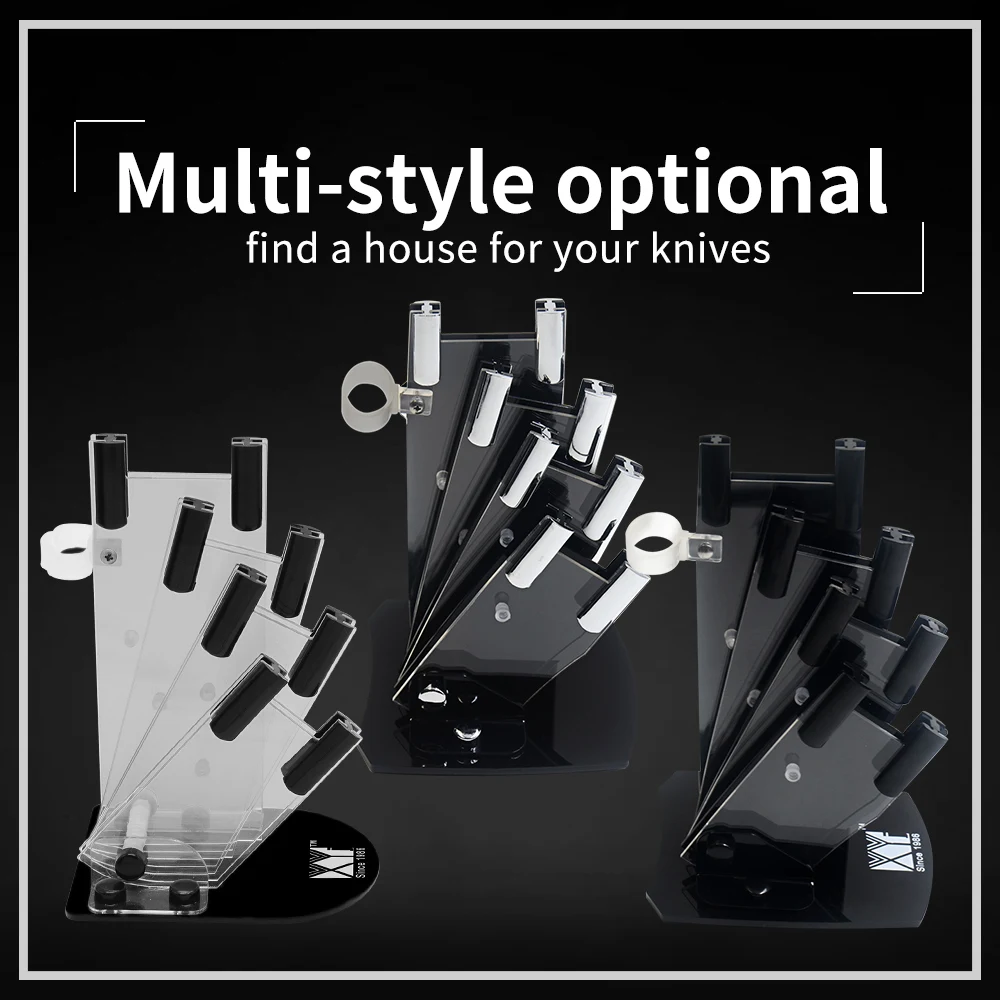 

XYj Kitchen Knife Holders Kitchen Ceramic Knife Block Universal Ceramic Knife Storage Stand Tool Holder Kitchen Gift Knife House