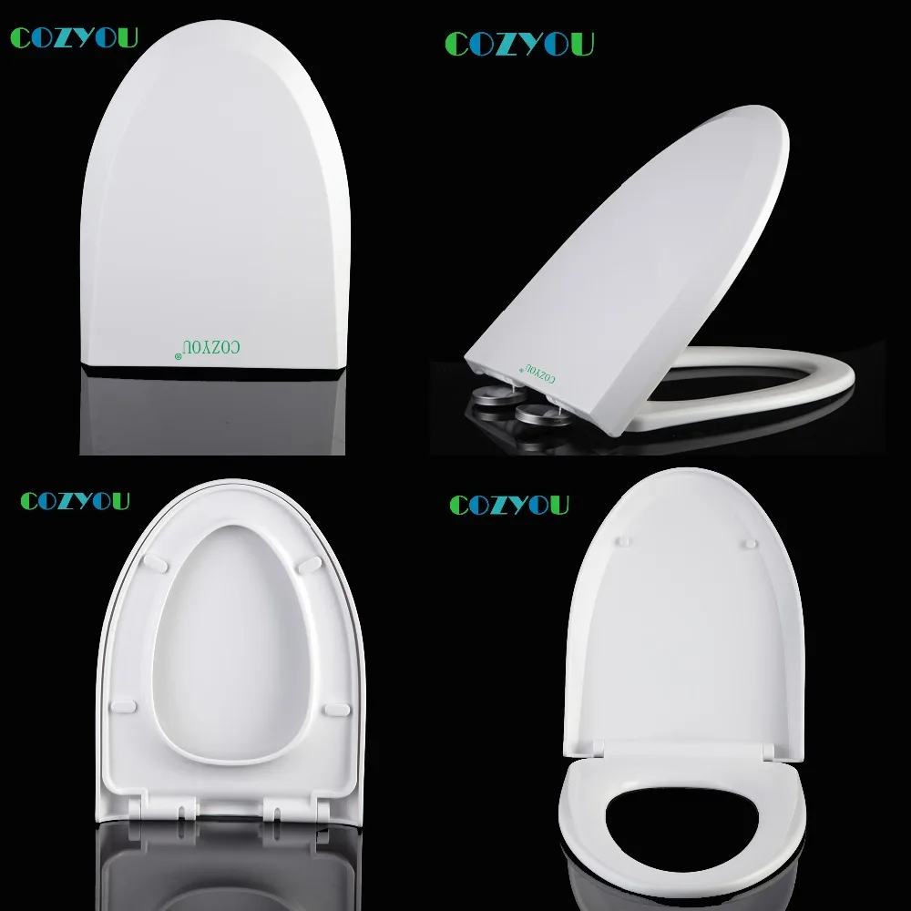 Buy Toilet seat set soft Close Double button Quick