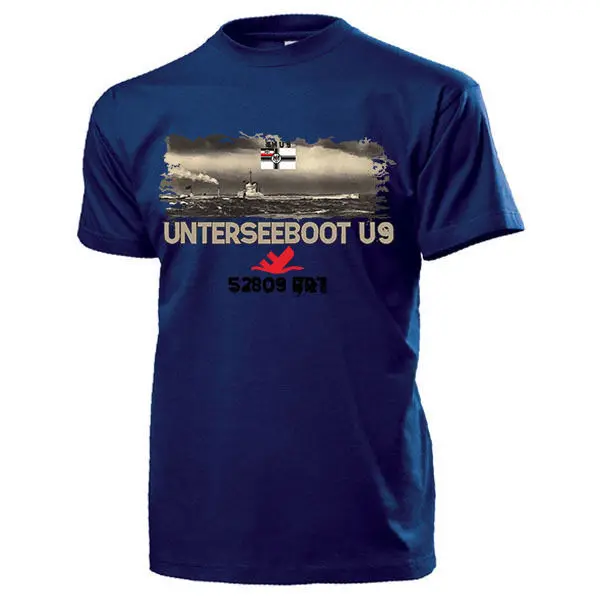 U-Boot SM U9 Unterseeboot Otto Wedding Kaiserliche Marine-футболка белые черные серые красные брюки