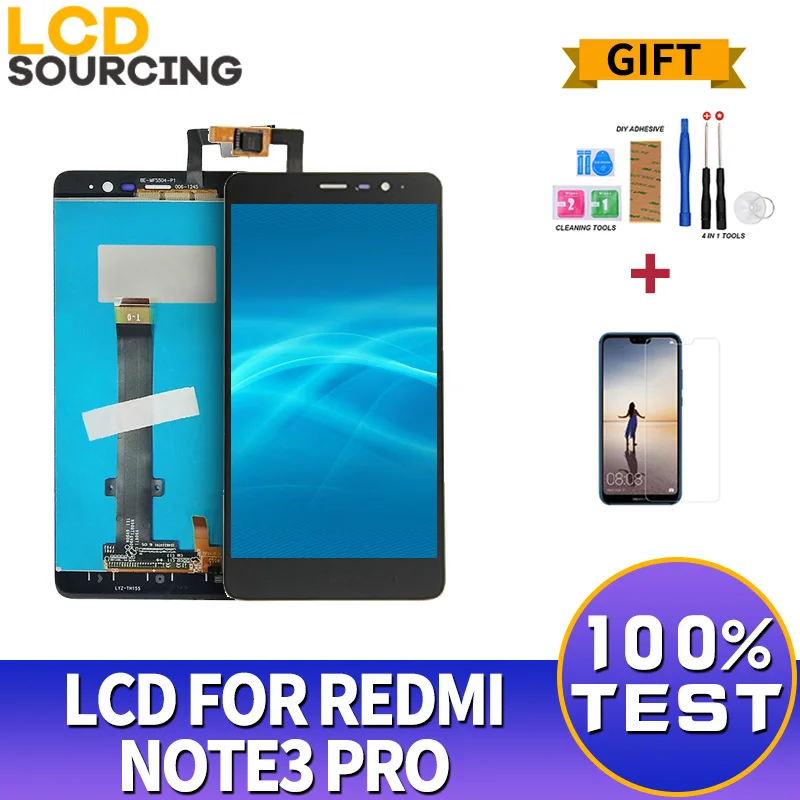 

5.5 inch LCD Display For Xiaomi Redmi Note 3 Pro Touch Screen Digitizer Assembly With Frame For Redmi Note 3 Pro LCD