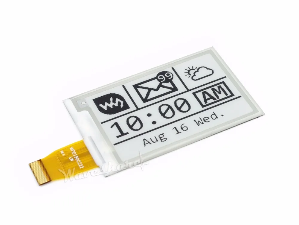 Waveshare E e Ink raw display 264x176 2 7 дюйма интерфейс SPI черный/белый дисплей электронная