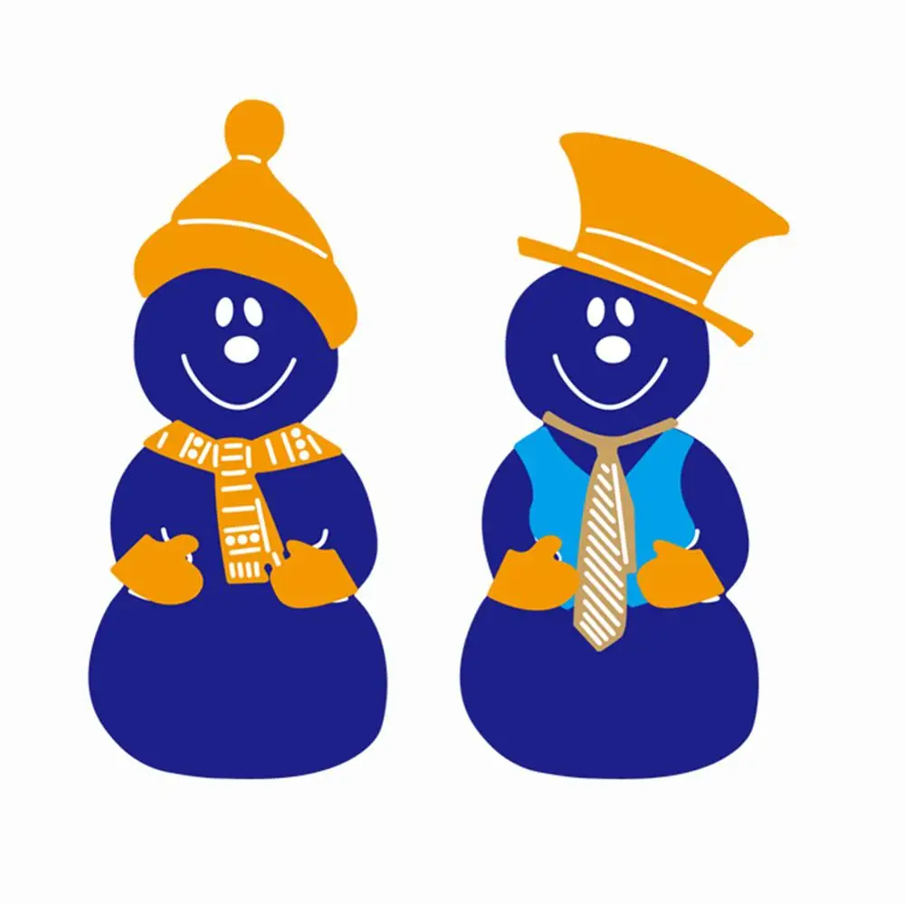 Snowman Cutting Die Metal Scrapbooking Embossing Stencil Craft For DIY Card Album Photo Decoration | Дом и сад
