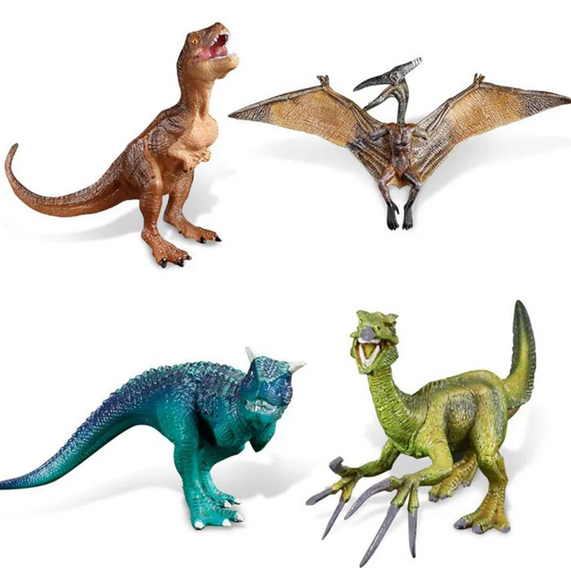 Jurassic World Park Tyrannosaurus Rex Therizinosaurus Dinosaur Model Toys Animal Plastic PVC Action Figure Toy For Kids Gifts