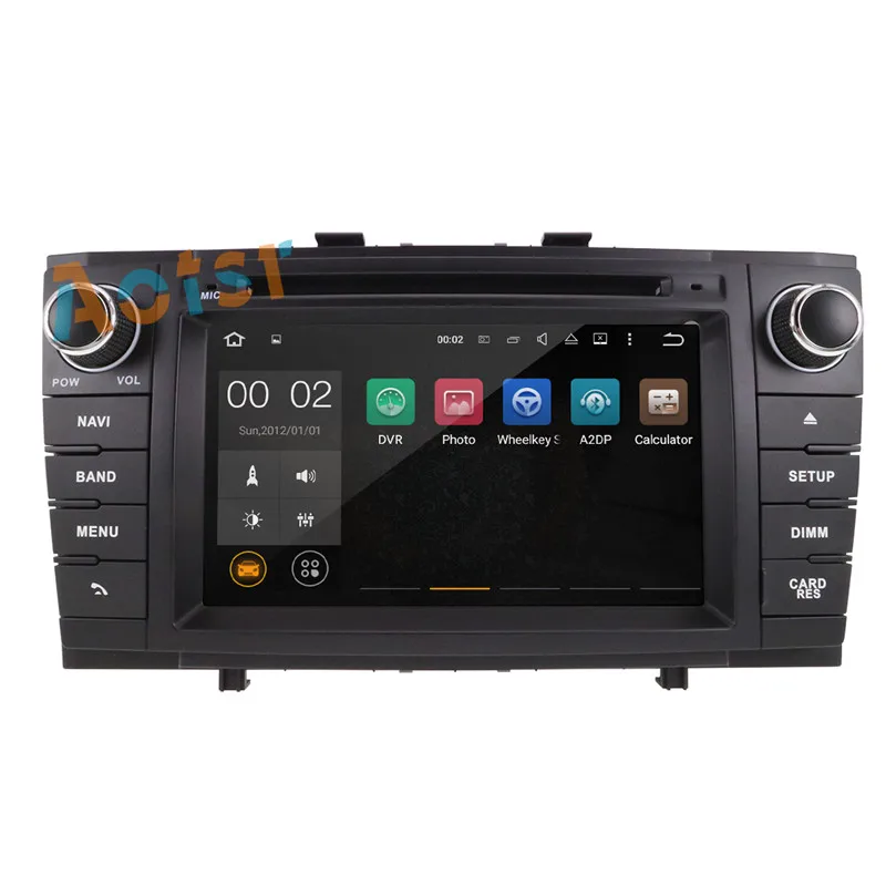 Best 7"8 Core Android 8.0 Car CD/DVD Player Stereo GPS Navigation Car Radio For Toyota Avensis T27 2009 2010 2011 2012 2013 2014 2015 7