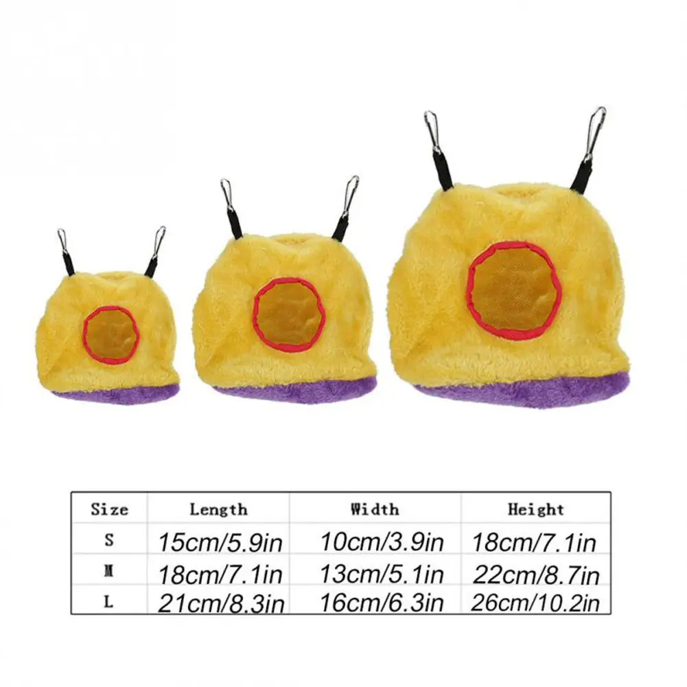 Домашнее животное птица попугай Теплый Гамак клетка хижина палатка кровать висячая пещера NT5Z