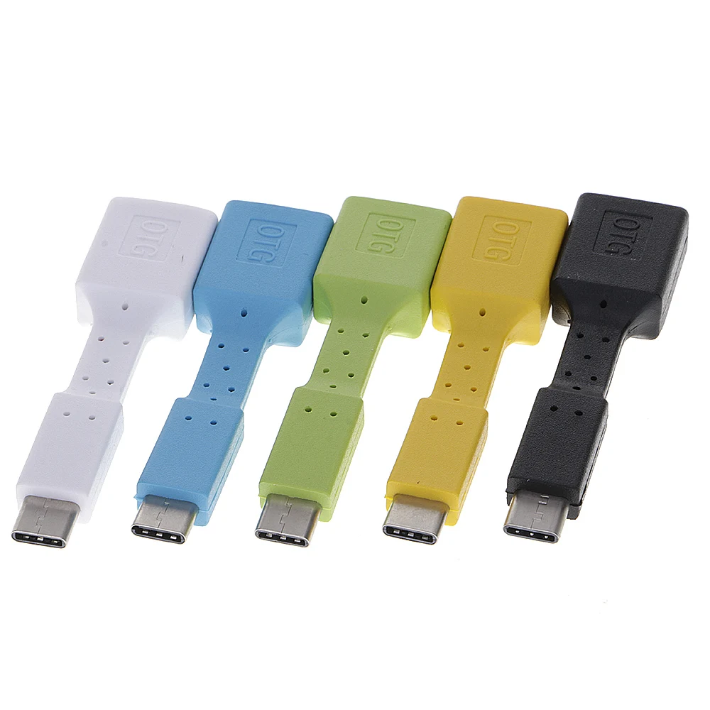 Type C к usb type A OTG адаптер передачи данных зарядный кабель короткий для КПК телефона