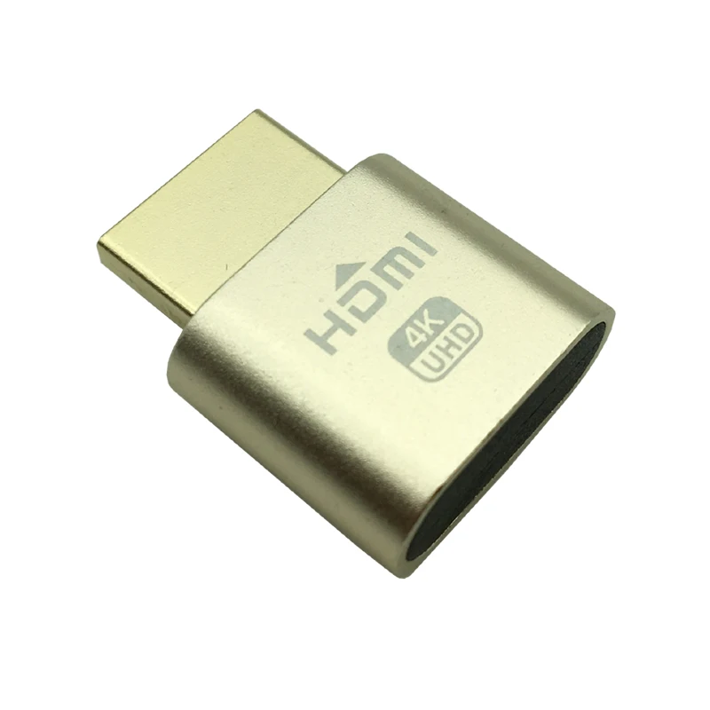 10 шт. адаптер виртуального дисплея VGA HDMI 1 4 DDC EDID Подключаемая штепсельная вилка