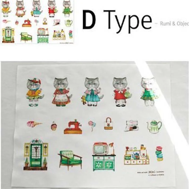 Yuying DIY! Хлопчатобумажная ткань с изображением милого кота лен/хлопок 135 см * 7c5m zakka