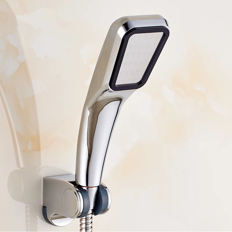 Goede 3 in1 Douchekop Waterbesparende Douche Set ABS Met Verchroomde Badkamer Douche Regen Douche Houder 1.5 m Slang