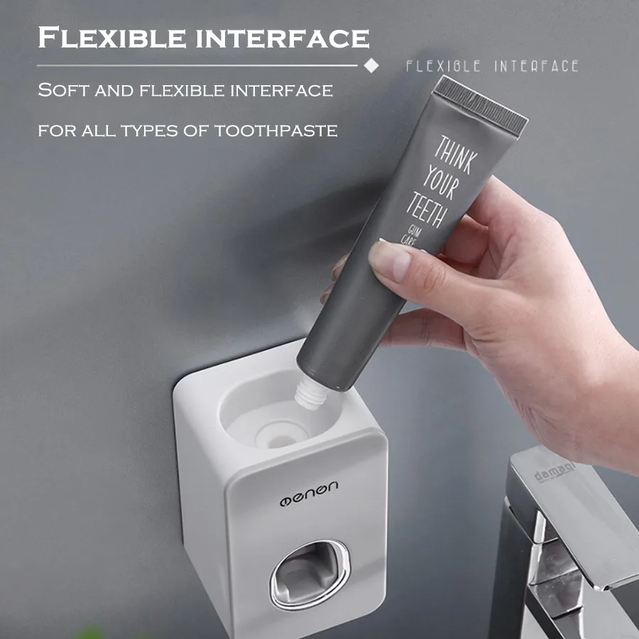 Hands Free Автоматический Диспенсер зубной пасты, для зубной щетки соковыжималка настенное крепление аксессуары для ванной комнаты дропшиппинг