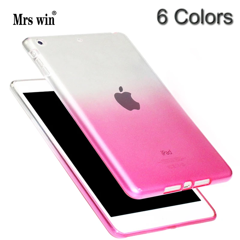 

For Apple iPad Mini 4 Case Tpu Soft Back Bumper Cover Case for iPad mini 4 Ultra Thin Transparent Silicon Case