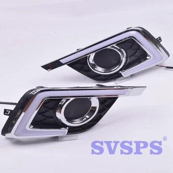 

High Quality Tuning Parts Daytime Running Lights Fog Lights Modified Highlights For Nissan Sylphy 2016 2017