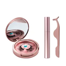 Магнитные ресницы подводка для глаз магнитный Набор Магнитная жидкая подводка для глаз с магнитными накладными ресницами легко носить Комплект ресниц