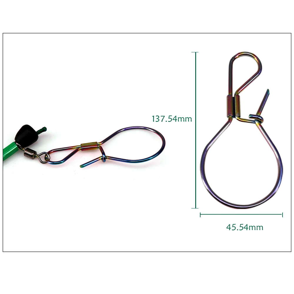 Новинка,, 5 м, замок для рыбалки, Пряжка из нержавеющей стали, замок для живой рыбы С рыболовным стрингером для рыболовных снастей, аксессуары