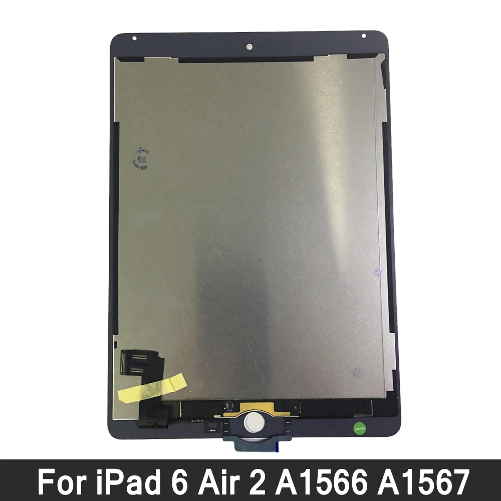 

For Apple iPad 6 Air 2 A1567 A1566 9.7'' 100% AAA+ Grade LCD Display Touch Screen Digitizer Assembly Replacement LCD