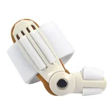 Выпрямитель для большого пальца ноги с шиной, деформация вальгусной деформации, коррекция носка, облегчение боли в ногах, ежедневный ортопедический уход за большим пальцем, 1 шт