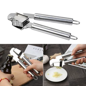 

Vegetable Ginger Garlic Presses Slicer Fruit Crusher Chopper Cutter Kitchen Squeeze Tool Sharp Garlic Press Bottle Opener