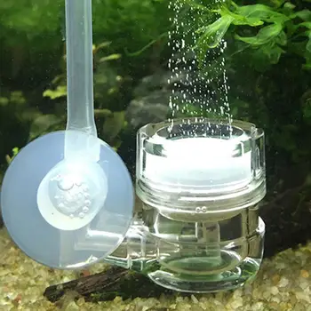

High Quality CO2 Diffuser Acrylic Aquarium Fish Tank Aquatic Plant Ultra-quiet Aeration Oxygenated Nano Bubble Stone