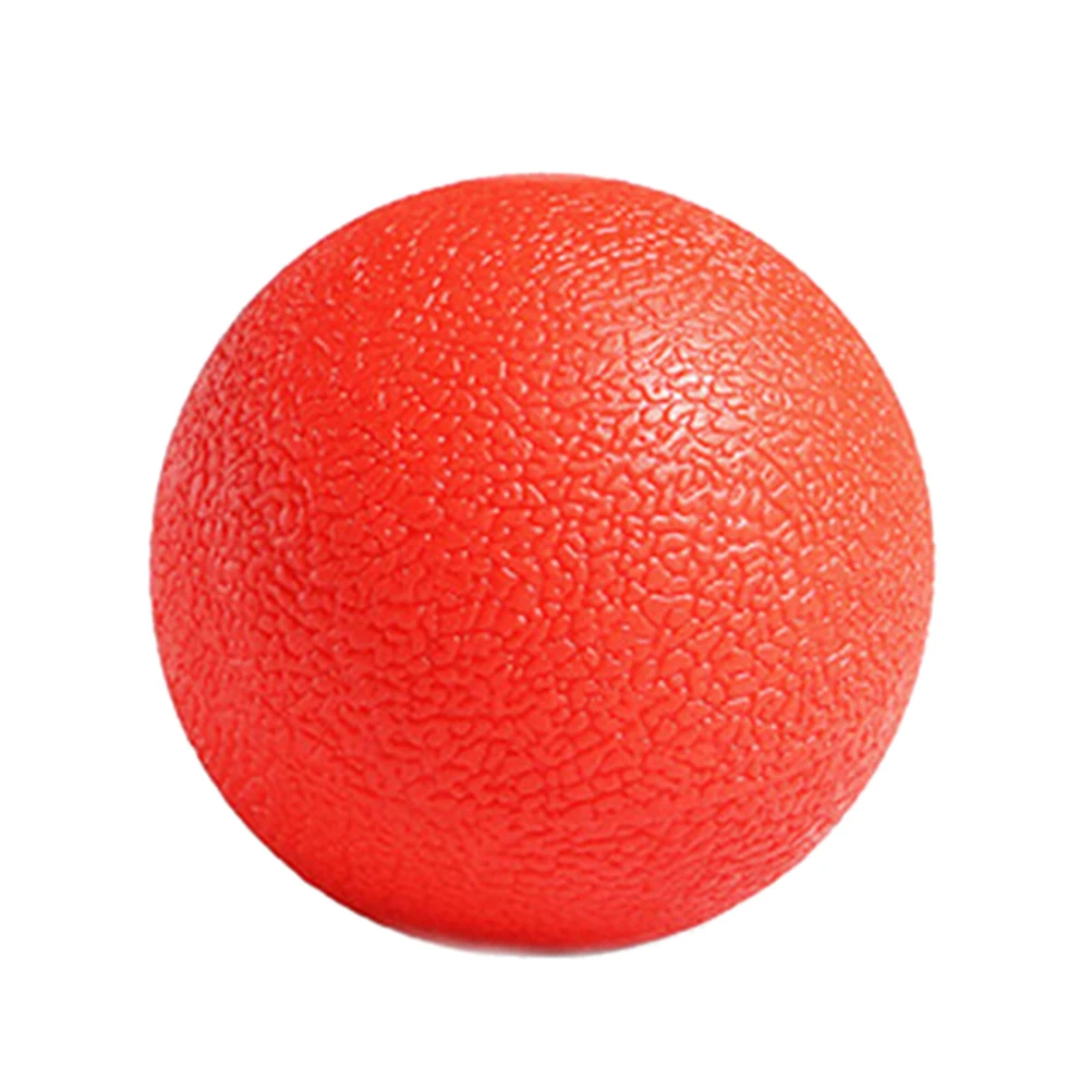 1 шт. Массажный мяч для Лакросса для миофасциального релиза фитнес-терапия спортзал упражнения для расслабления хоккейный мяч для йоги - Цвет: Красный