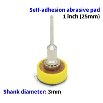 

1 25 MM Polishing Sander Backer Plate Napping Hook Loop Sanding Disc Pad