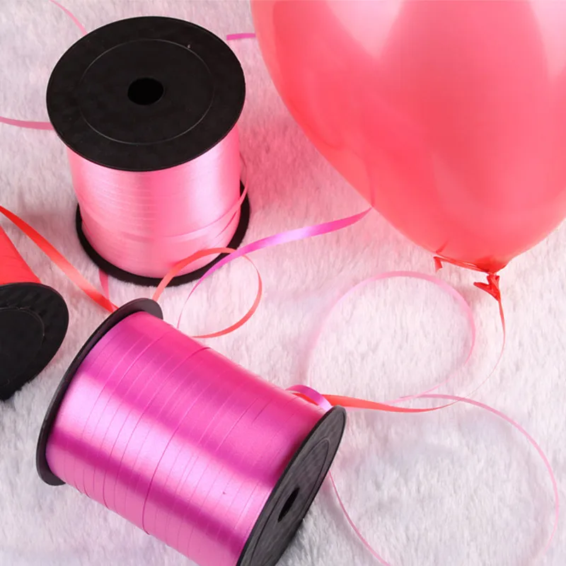 250 ярдов шелковая лента globos DIY 5 мм свадебное украшение с новым годом День рождения