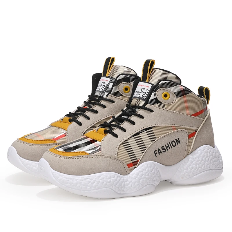 Occasionnel En Appartements white Femelle Femmes Air De Lace Plat Mode Lettres Ky3 Black Respirant yellow Marche Chaussures Impression Plate Printemps Plein forme Up PdqwZ