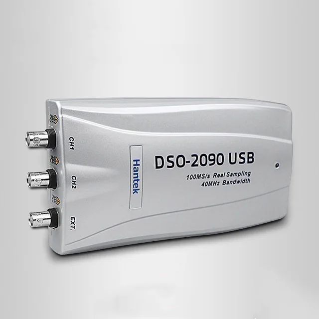 Cheap Hantek DSO2090 PC USB Digital Oscilloscope 100MS/s 2CH 40MHz USB2.0  25pF