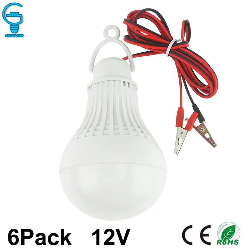 

6Pcs 12V LED Lamp 3W 5W 7W 9W 12W LED Bulb 5730SMD Camping Hunting Emergency Outdoor Light LED Lampada Ampoule Bombilla