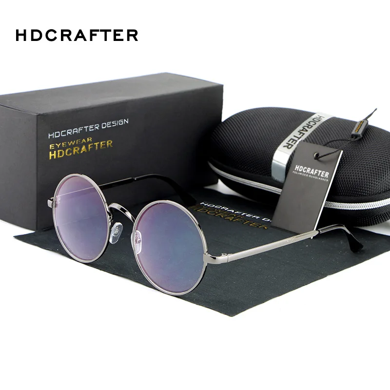 HDCRAFTER Винтаж Круглый 4 цвета оптический Рамки глаз очки S для мужчин или женщин оправы очков Модные