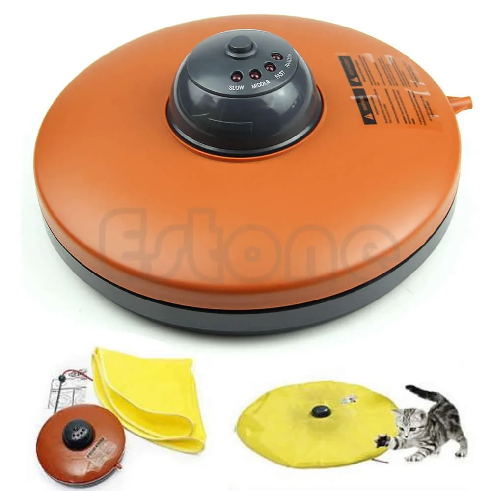 Undercover Fabric Moving Mouse Interactive Play Meow Cat Toy For Cat Kitty Funny