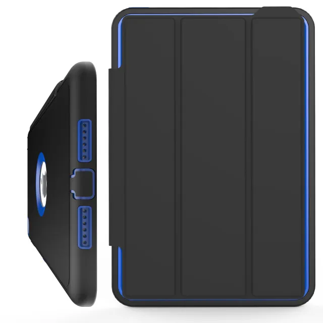 For Apple iPad mini 4 Case Cover Retina Kids Safe Armor Shockproof Heavy Duty Silicone Hard Case 3 PCS Free Gifts (4)