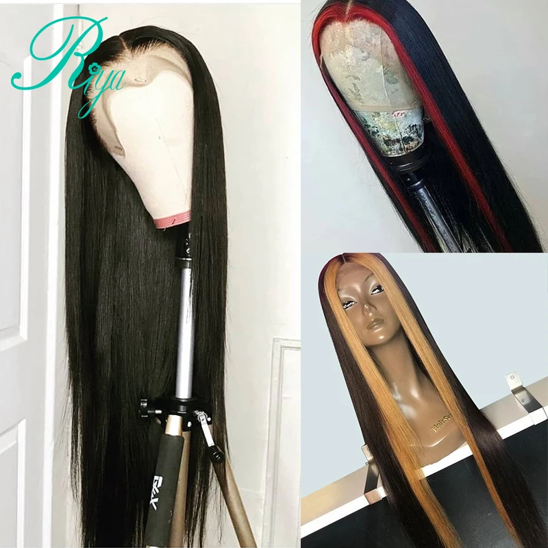 straight lace frontal huamn hair wig (1)