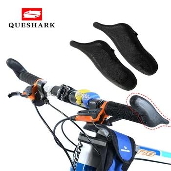

A Pair Mountain OX Horn Shape Bar Ends MTB Road Bicycle Rubber Handlebar Steering-Wheel Bike Accessories Pecas Para Bicicleta