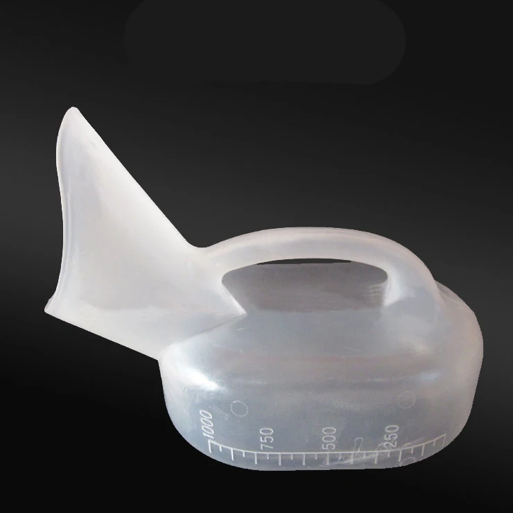 Portable plastic transparent women man car travel outdoor urination