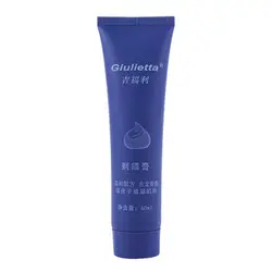 Giulietaa Для мужчин удаление волос крем для ухода за кожей специальный бритья Гель паста 60 мл одеколона мыло-контроль за жирной кожей бритвы