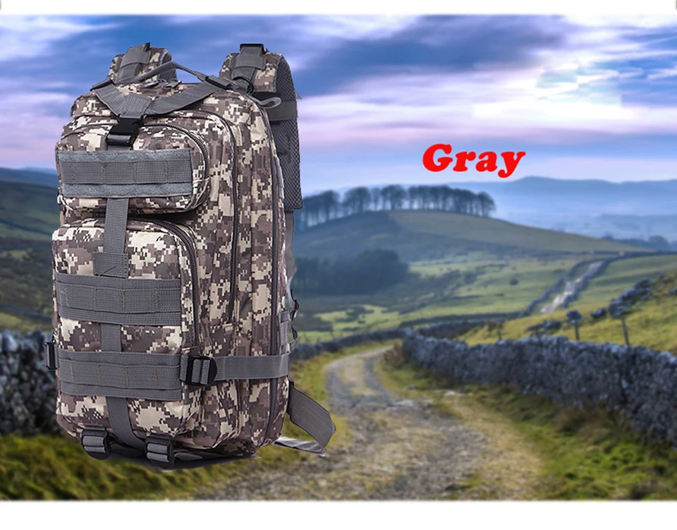 Militar à Prova Água do Exército Esportes ao ar Náilon Tático Mochila Dwaterproof Livre Acampamento Caminhadas Pesca Caça 28l Bolsa 1000d 6 Esporte e Lazer