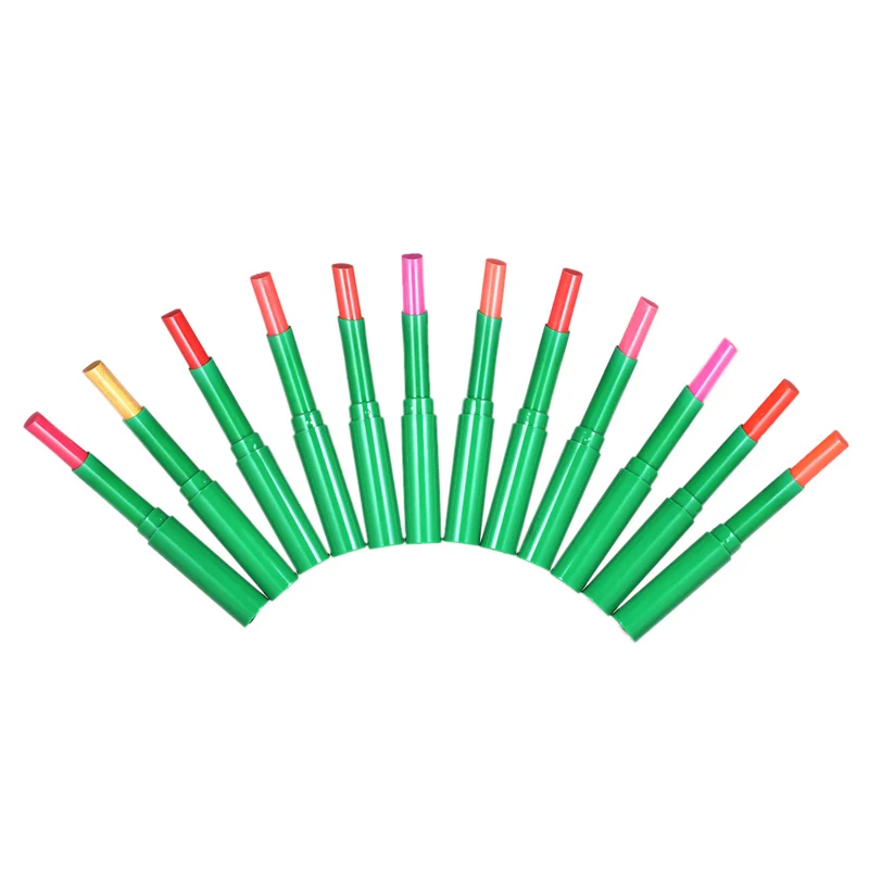 

Lip Gloss PNF 24PCS Lip Stick Wild Vegetable Moisturizing Lips Rouge Gloss Crayons Lipstick Lip Gloss Beauty Makeup P8527
