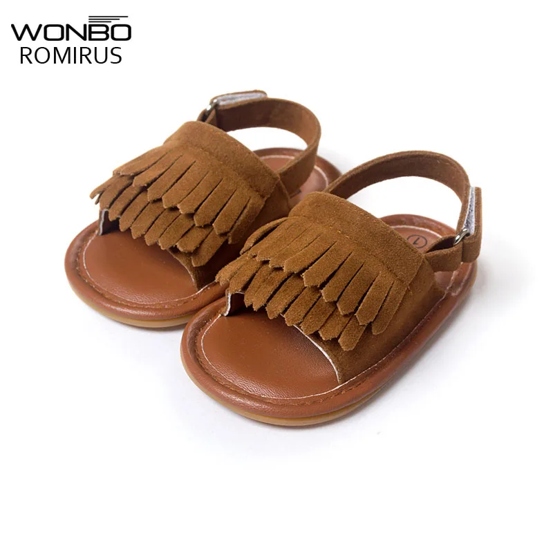 

stylish pu leather tassel baby moccasins tassel girls baby shoes Scarpe Neonata hook and loop outdoor shoes hard rubber bottom