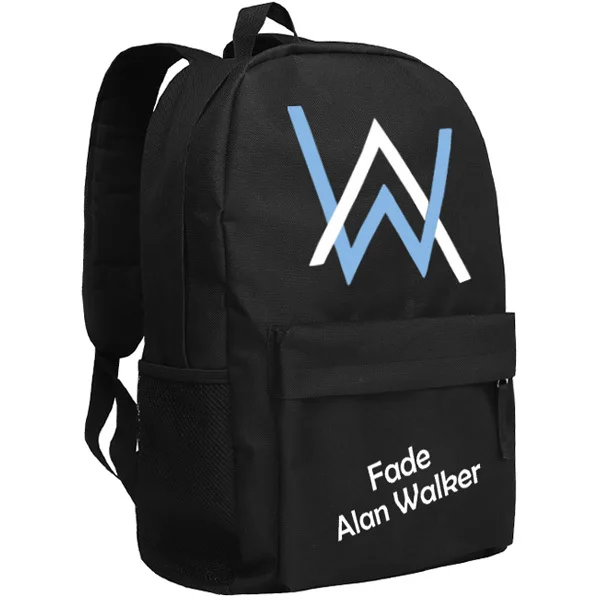 

Fade Alan Walker Schoolbag for Children Students Bookabg Avicii Marshmello