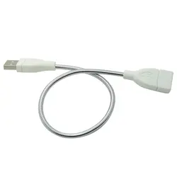 Настольная лампа USB Мощность кабель удлинитель гибкий шланг металла usb стол свет кабель змеевик трубки Аксессуары к осветительным приборам