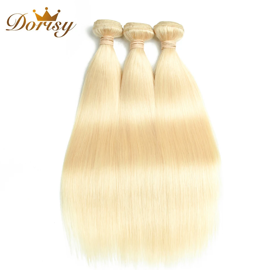 Dorisy Hair 4 Pcs 10-24 Inch Bundles Malaysian Straight 613 Blonde 100% Human Hair Weave Bundles Remy Hair Extension No Smell Dorisy Hair 4 Pcs 10-24 Inch Bundles Malaysian Straight 613 Blonde 100% Human Hair Weave Bundles Remy Hair Extension No Smell