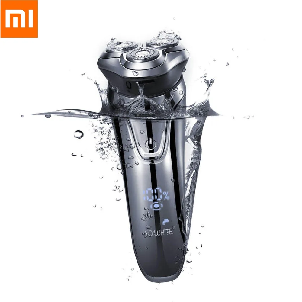 

XIAOMI SOOCAS SO ES3 USB Rechargeable Electric Shaver xiaomi razor 3 head Electric Razor for men beard trimmer shaving machine