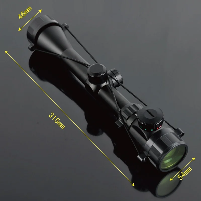 

3-9X40EG Red And Green Ten Line Sniper Sight Optical Hunting Sight The Most Popular Outdoor Tactical Aiming Range Of Shotguns