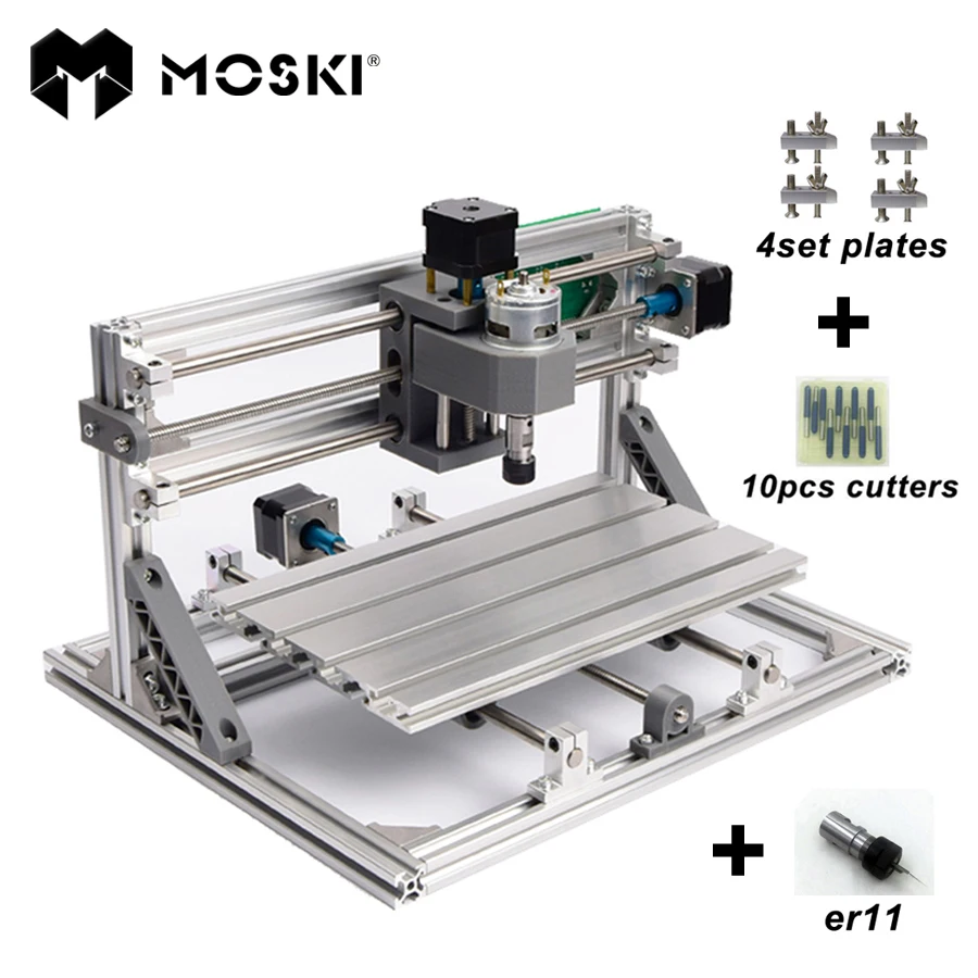 CNC3018 ER11 Laser Options Diy Cnc Engraving Machine Pcb Milling Machine Wood Router Laser Engraving GRBL