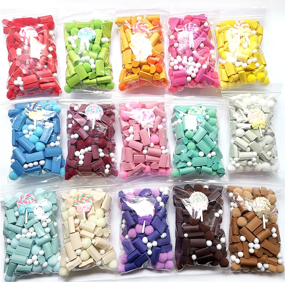 

New Multicolor Sponge Slime Bead Chunks Addition Slime Supplies Accessories Filler Charms for Slime Foam Clay Mud for Kid Gift K