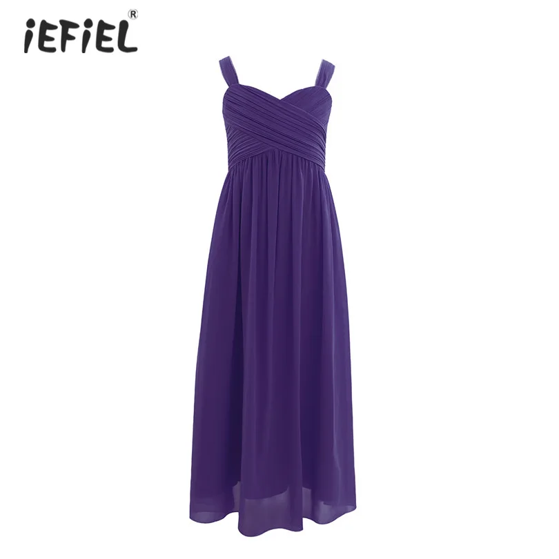 

Summer Flower Girl Dress Tulle Wedding Dresses ForGirls Kids Evening Gown Children's Girls Princess Pageant Formal Party Dresses