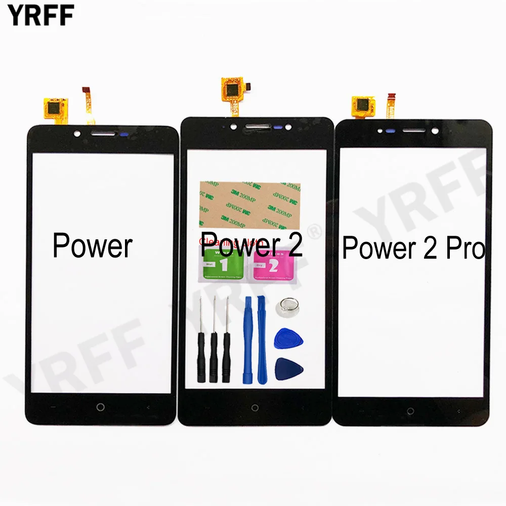 touch For Leagoo kiicaa power 2 Pro Power2 Touch Screen Digitizer Sensor Touch Glass Lens Panel Replacement